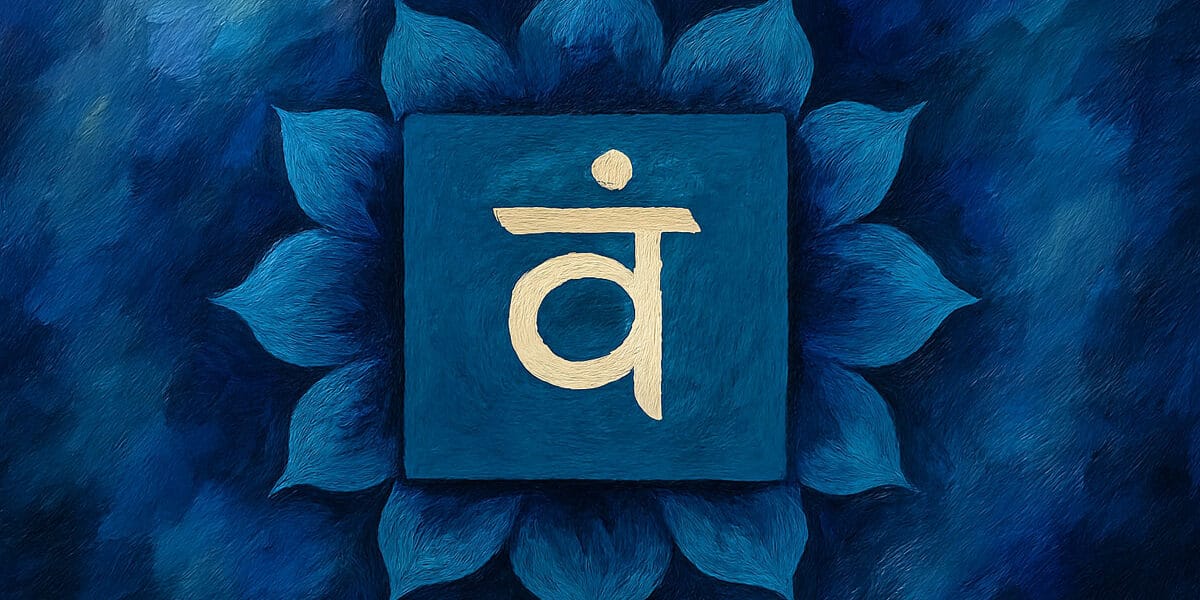 Boğaz Çakrası (Vishuddha) lotus sembolü – hakikat, ifade ve saflık