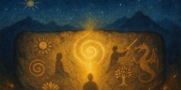 Mitolojinin işlevleri (functions of mythology) insanlığın bilgelik mirasını ve evrensel sembolleri yansıtan kadim hikâyeler.