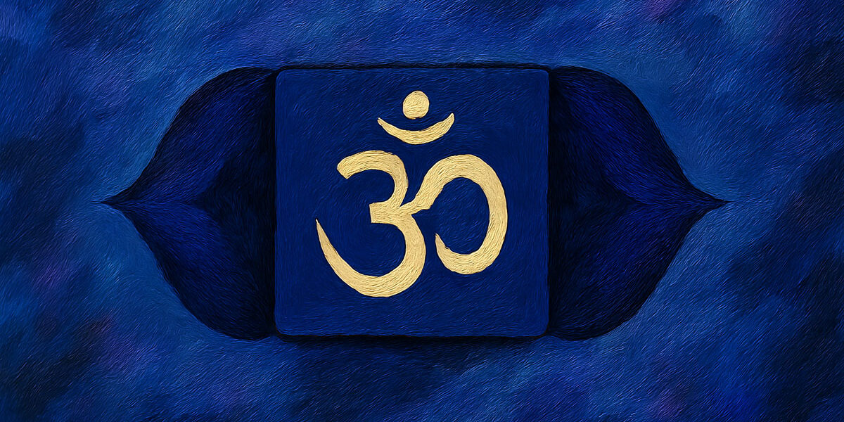 Üçüncü Göz Çakrası (Ajna) lotus sembolü – sezgi, içgörü ve bilinç