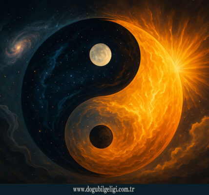 Yin-Yang’ın derin sırlarını anlatan sürreal kozmik illüstrasyon
