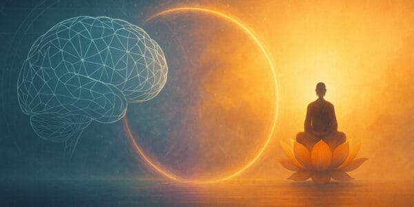 Epistemoloji (Epistemology) – Bilginin doğası, akıl ve sezgi arasındaki dengeyi anlatan renkli sembolik görsel