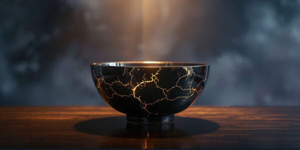 Kırık seramik parçalarının altınla onarılması, Kintsugi felsefesiyle ruhsal onarımı simgeliyor